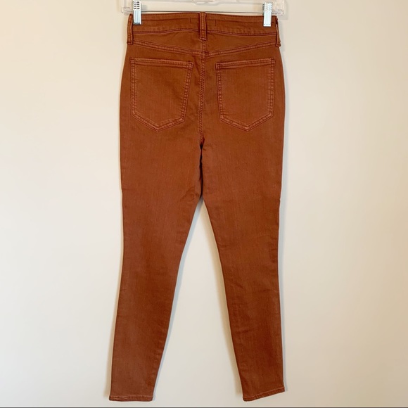 SOLD! SO American Heritage 3/ 26W Rust High Rise Jeggings Skinny Jeans - Picture 4 of 8